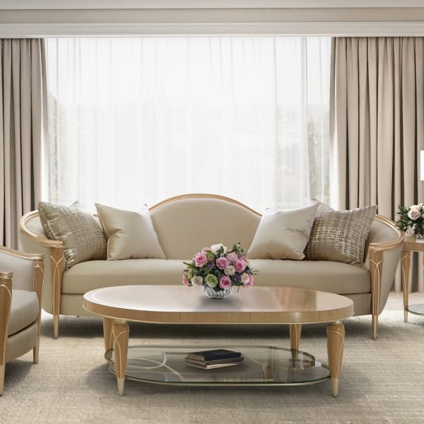 Villa Cherie Caramel Sofa