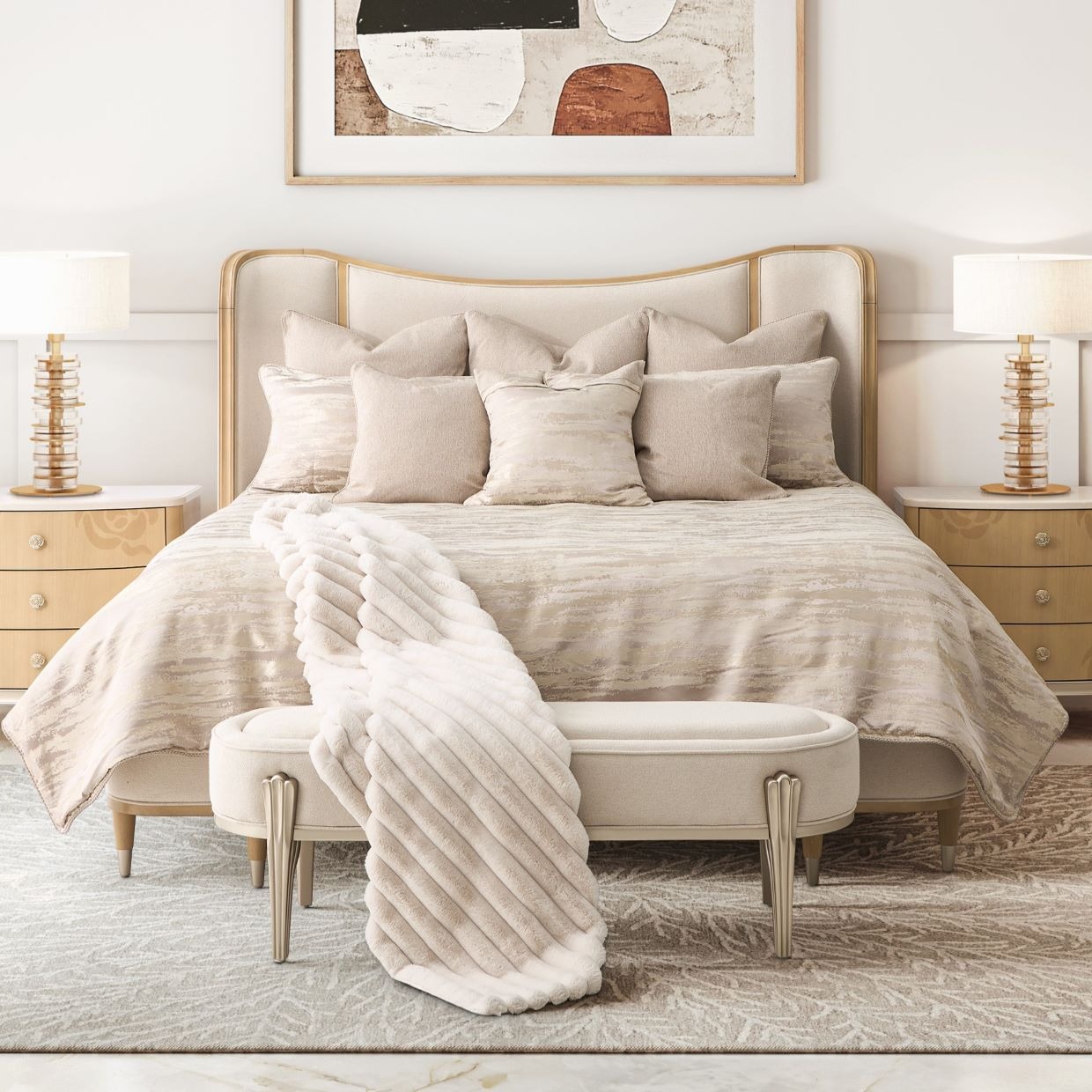 Camellia field caramel